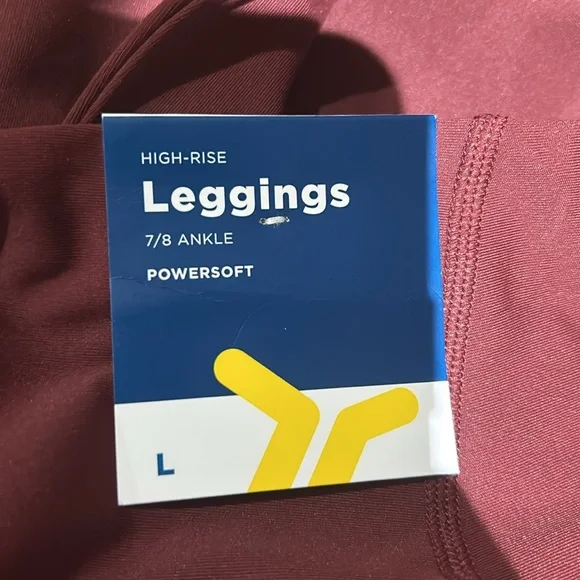 Old Navy Maroon Leggings - Picture 3 of 4